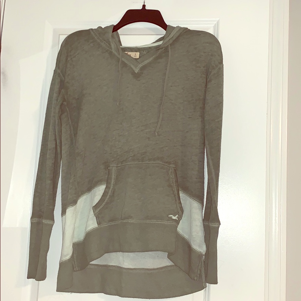 Hooded Hollister long sleeve